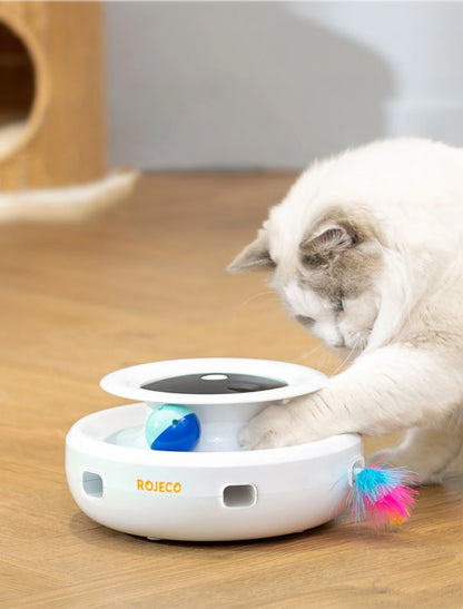 ROJECO 2-in-1 Interactive Pet Toy