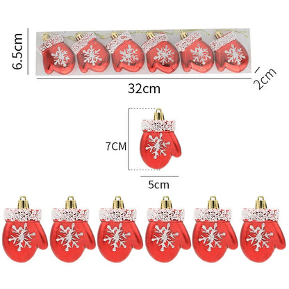 Christmas Candy Cane & Peppermint Baubles Set – Festive Hanging Ornaments for Tree & Holiday Décor