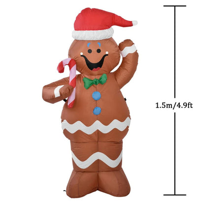 LED Christmas Inflatables – Santa, Snowman & Penguins for Indoor and Outdoor Holiday Décor