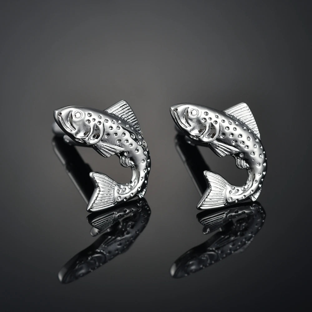 Luxury Enamel Copper Laser-Cut Lattice Cufflinks with Gemstone & Dragon Design – Premium French Shirt Cuff Links for Men’s Weddings & Formal Suits