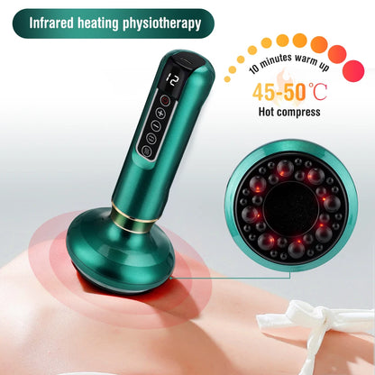 JYouCare Rechargeable Vacuum Cupping & Gua Sha Therapy Device