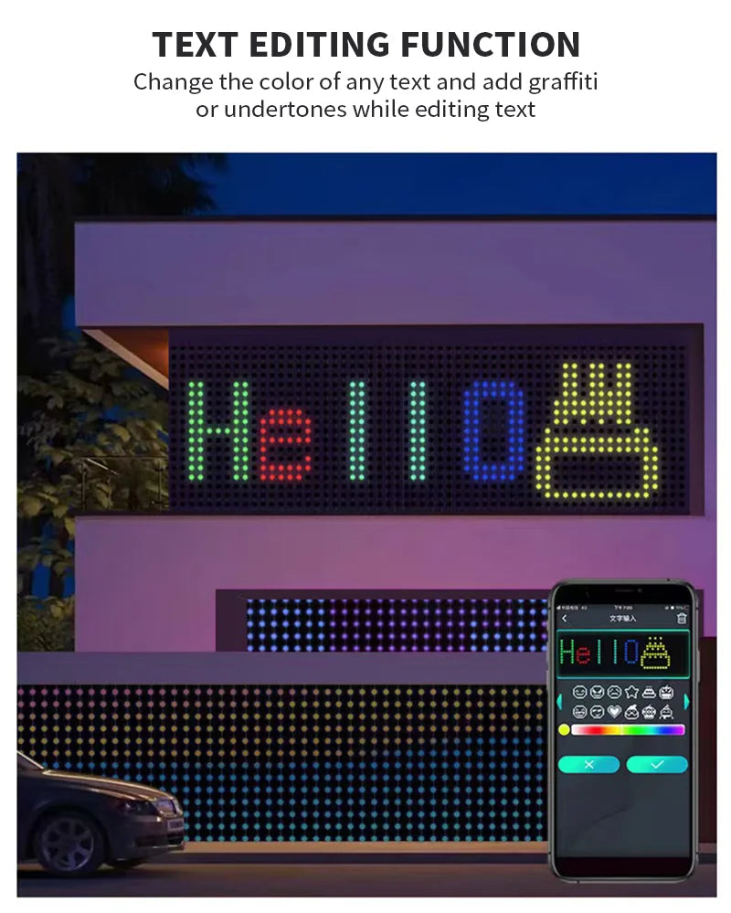 RGBIC LED Curtain String Lights with USB & APP Bluetooth Control – Remote Decorative Room Lighting