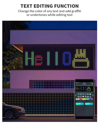 RGBIC LED Curtain String Lights with USB & APP Bluetooth Control – Remote Decorative Room Lighting