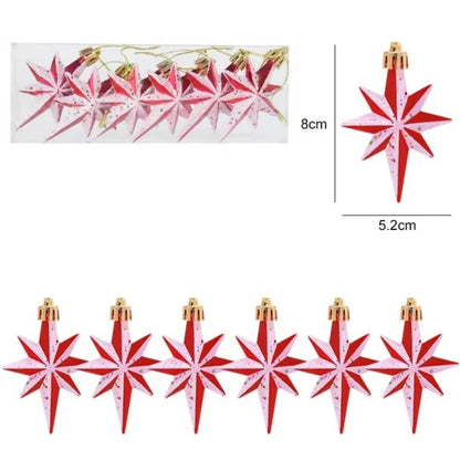 Christmas Candy Cane & Peppermint Baubles Set – Festive Hanging Ornaments for Tree & Holiday Décor