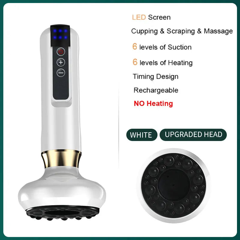 JYouCare Rechargeable Vacuum Cupping & Gua Sha Therapy Device