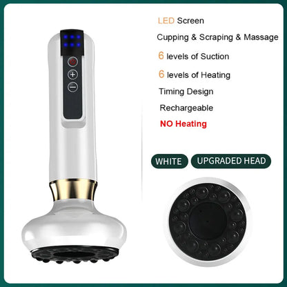 JYouCare Rechargeable Vacuum Cupping & Gua Sha Therapy Device