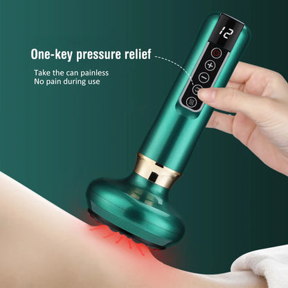 JYouCare Rechargeable Vacuum Cupping & Gua Sha Therapy Device