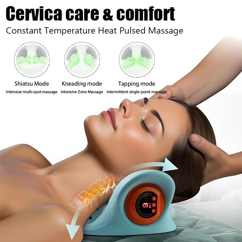 Electric Cervical Neck Traction Massager