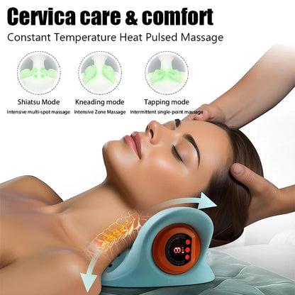 Electric Cervical Neck Traction Massager