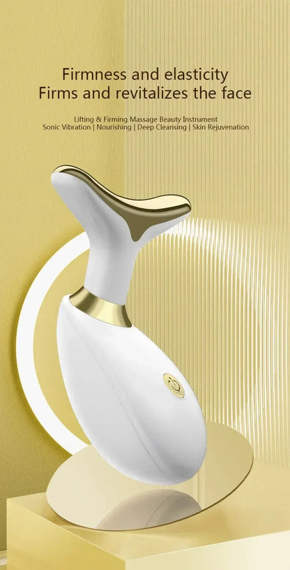 Electric EMS Neck & Face Lifting Massager – Skin Tightening Device for Anti-Wrinkle & Double Chin Removal