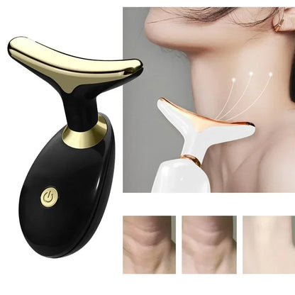 Electric EMS Neck & Face Lifting Massager – Skin Tightening Device for Anti-Wrinkle & Double Chin Removal