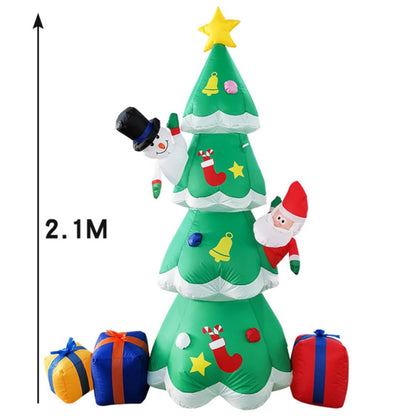 LED Christmas Inflatables – Santa, Snowman & Penguins for Indoor and Outdoor Holiday Décor