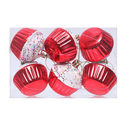 Christmas Candy Cane & Peppermint Baubles Set – Festive Hanging Ornaments for Tree & Holiday Décor