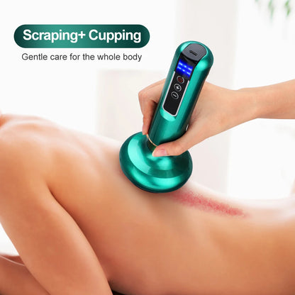 JYouCare Rechargeable Vacuum Cupping & Gua Sha Therapy Device