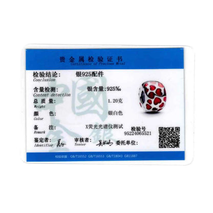 925 Sterling Silver Pink Daisy Flower Spacer Charms – Butterfly, Heart & Bird Beads for DIY Bracelet & Necklace Jewellery