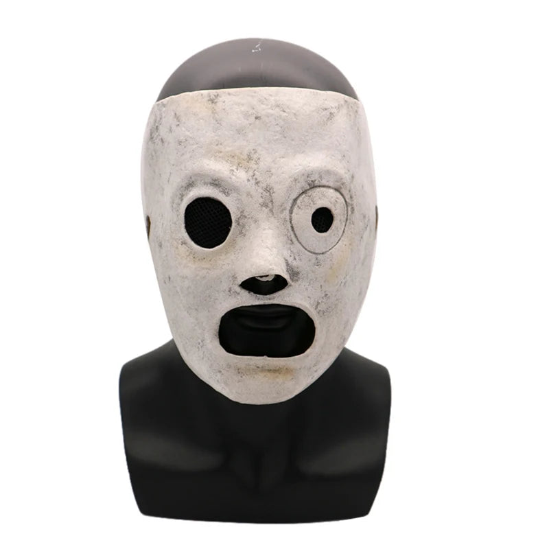 Terrifying Halloween Flame Clown Mask – Realistic Latex Horror Zombie Joker with Wig | Scary Masquerade Party Prop