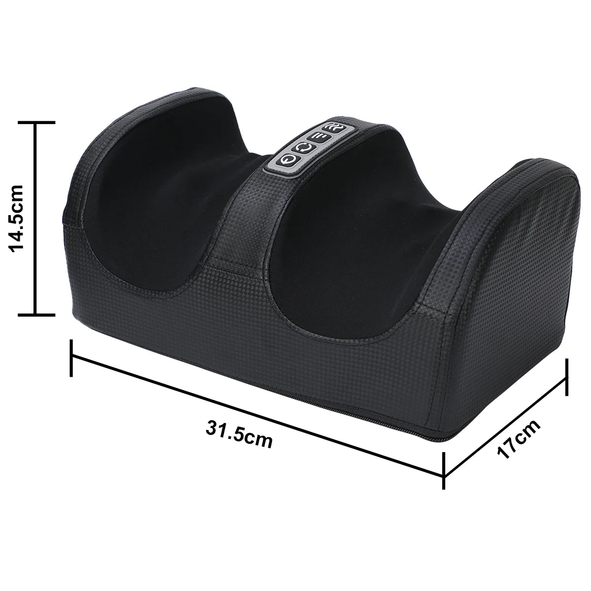 Hot Compression Electric Foot Massager – Shiatsu Heating Therapy Roller for Muscle Relief & Fatigue Recovery Spa Machine