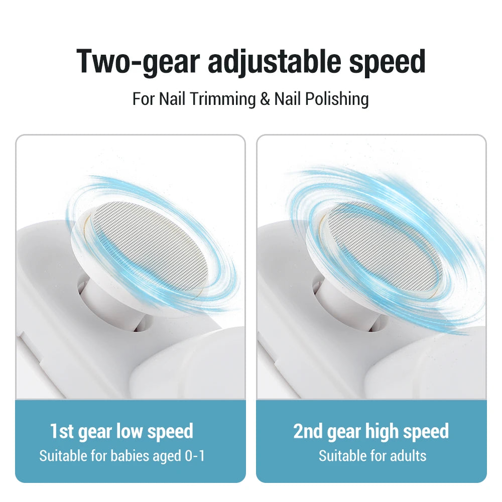 Electric Nail Clipper Trimmer