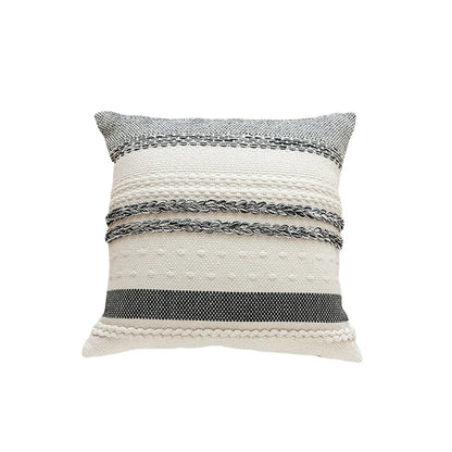 Elegant Striped Sofa Cushion Cover