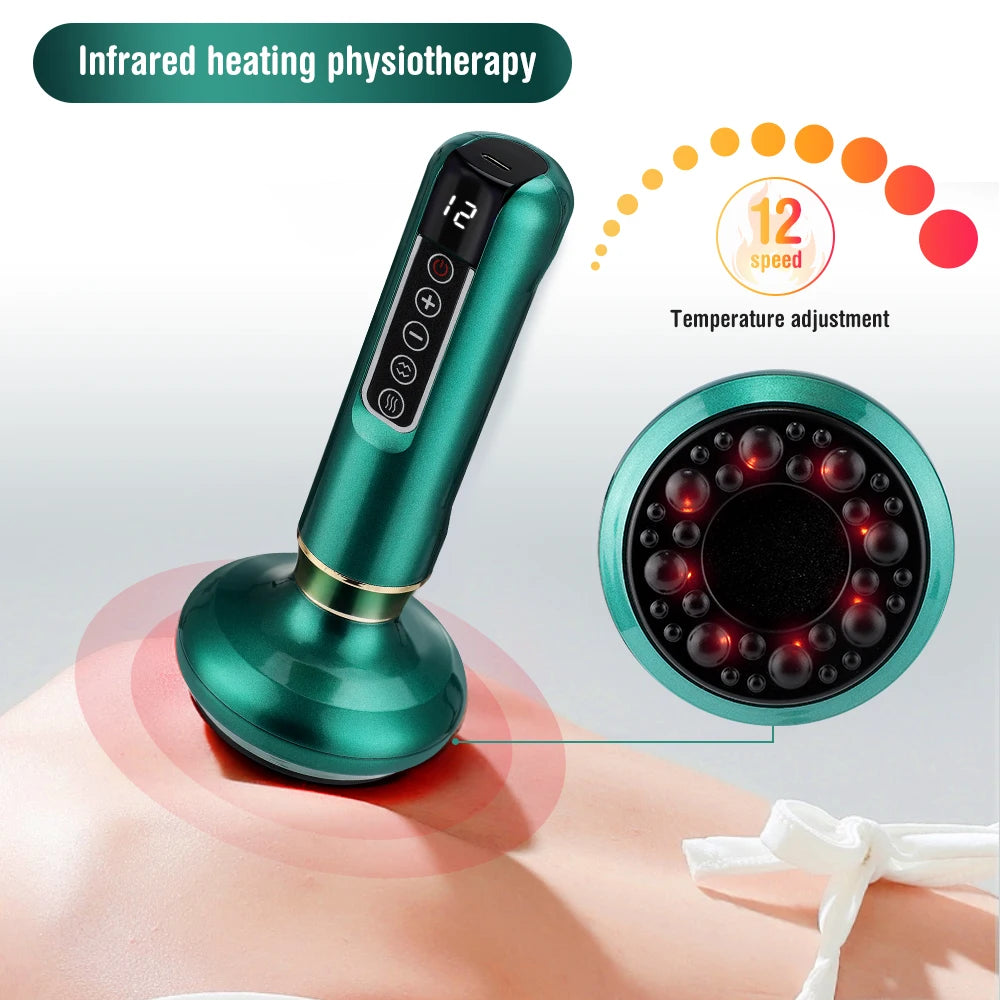 JYouCare Rechargeable Vacuum Cupping & Gua Sha Therapy Device
