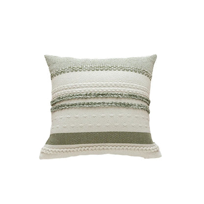 Elegant Striped Sofa Cushion Cover
