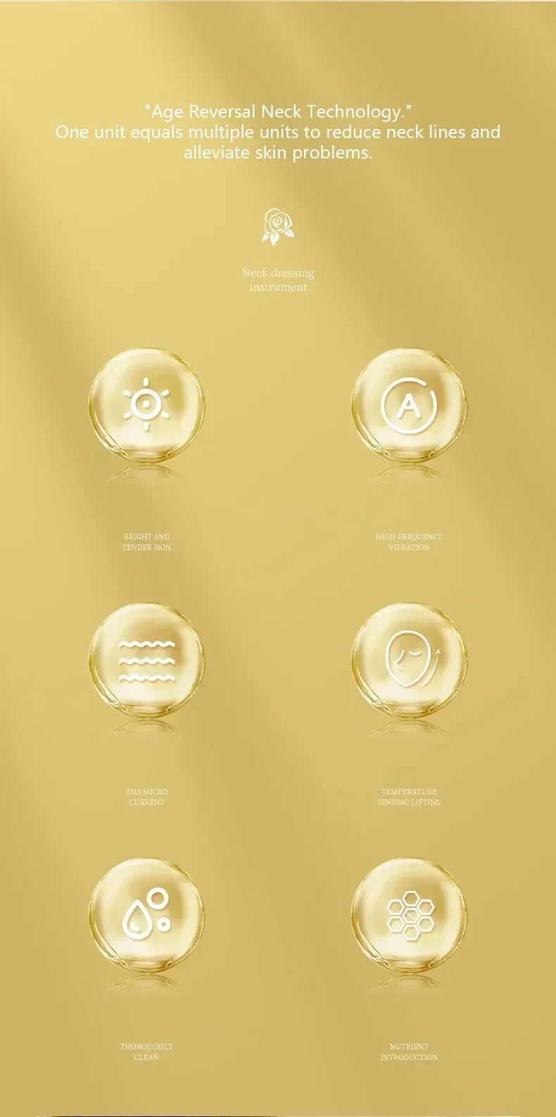 Electric EMS Neck & Face Lifting Massager – Skin Tightening Device for Anti-Wrinkle & Double Chin Removal