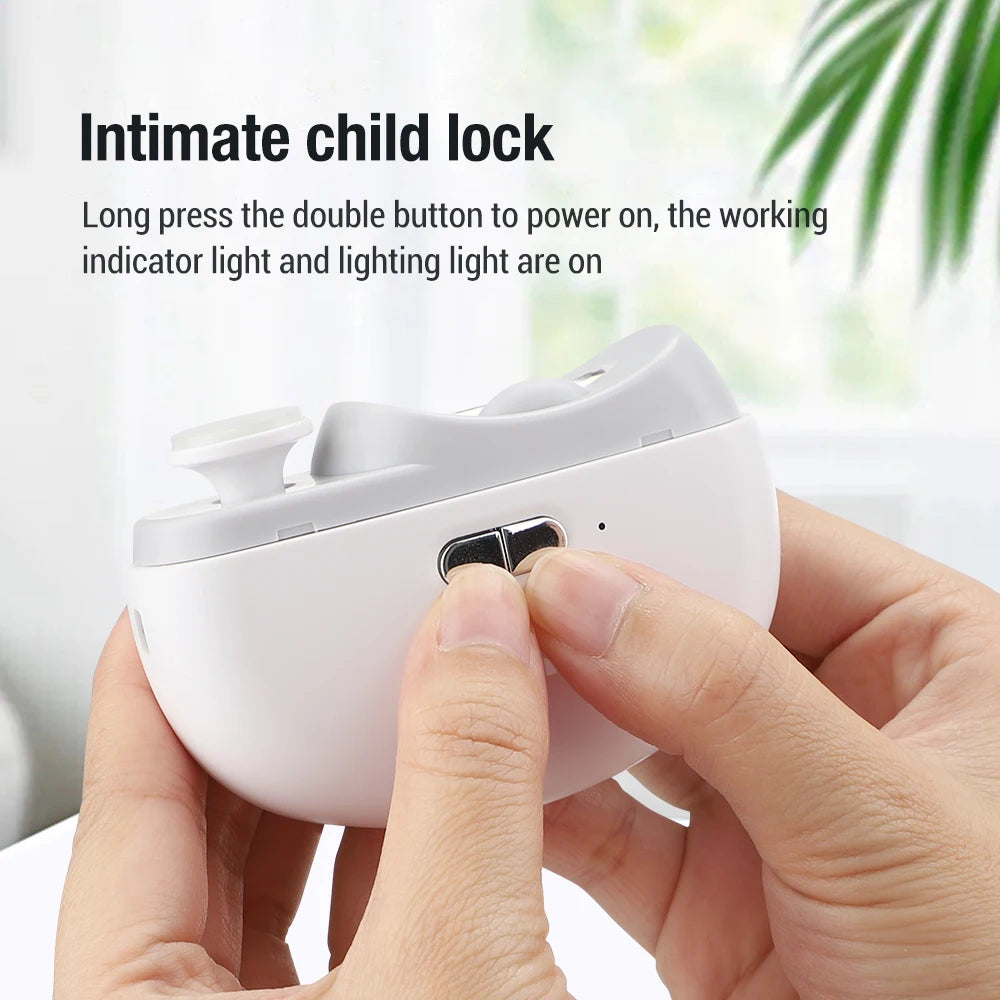 Electric Nail Clipper Trimmer