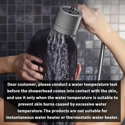 3-Speed Filtered Pressure Shower Head