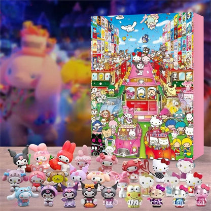 MINISO Stitch Christmas Advent Calendar 2025 – 24-Day Countdown Surprise Gift Box