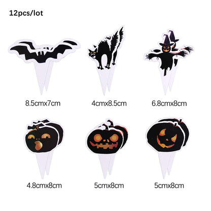 Halloween Disposable Tableware Set – Pumpkin Plates, Cups, Napkins, Tablecloth & Banner for Spooky Party Decorations