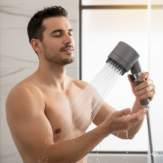 3-Speed Filtered Pressure Shower Head
